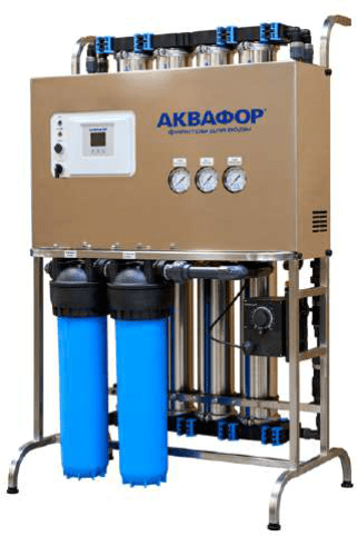 Автоматическая коммерческая система деминерализации воды Aquafor APRO-500 SST
